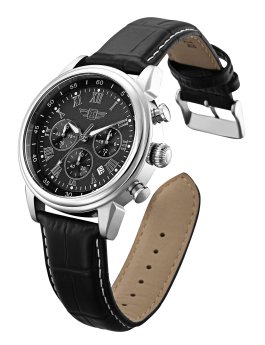Invicta I by Invicta IBI90242-001 Men's Watch - Quartz Movement - Stainless Steel with Black Dial - 44 mm