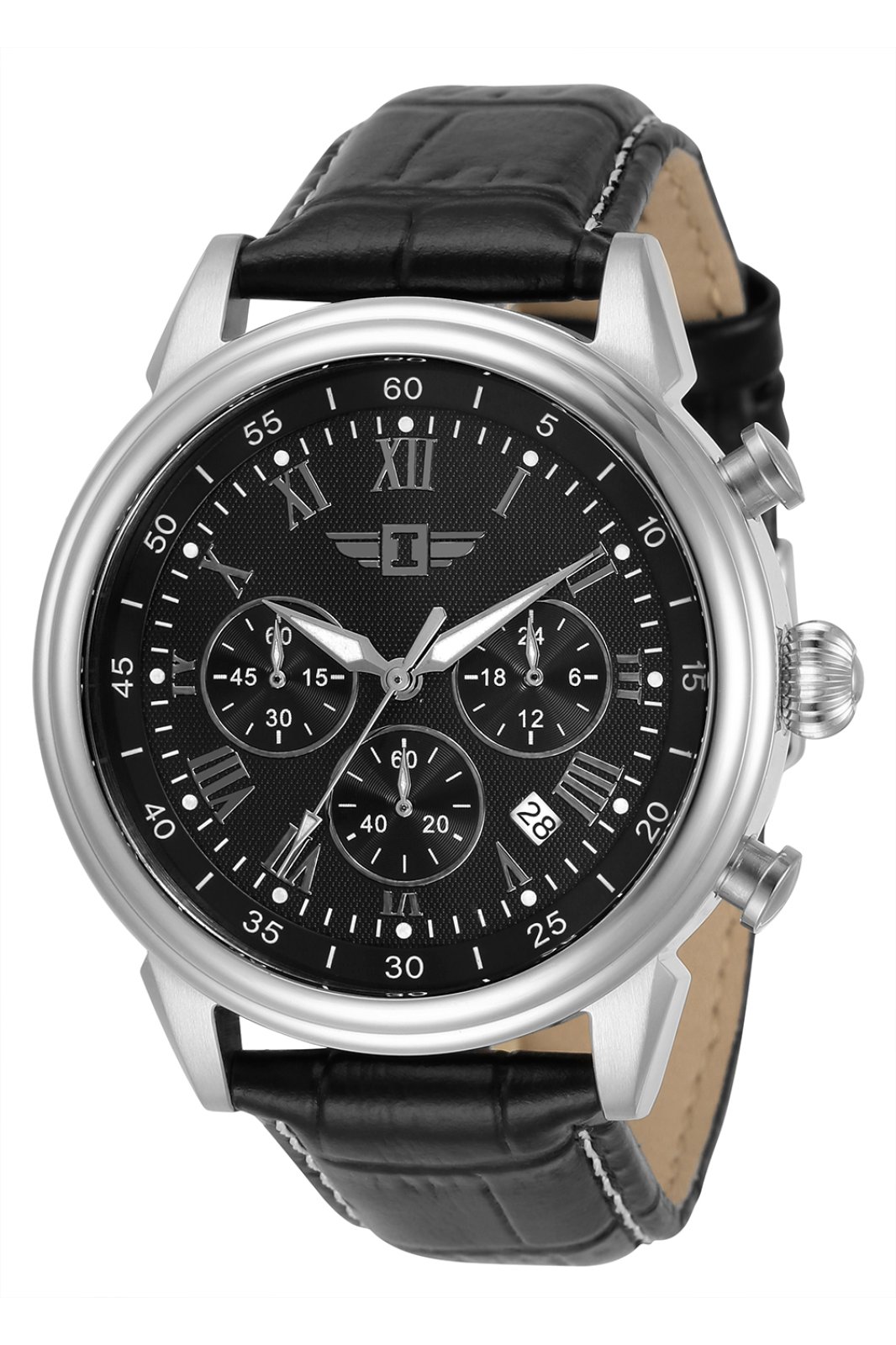 Invicta I by Invicta IBI90242-001 Men's Watch - Quartz Movement - Stainless Steel with Black Dial - 44 mm