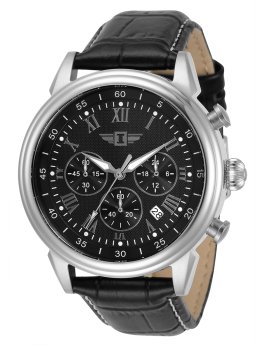 Invicta I by Invicta IBI90242-001 Men's Watch - Quartz Movement - Stainless Steel with Black Dial - 44 mm