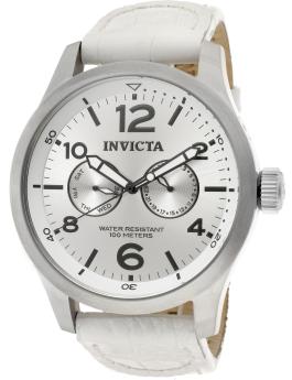 Invicta Specialty 12170 Men's Watch - Quartz Movement - Stainless Steel with Silver Dial - 48 mm