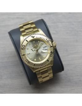 Invicta Pro Diver 9010OB Relógio Masculino - Movimento Automático - Aço Inoxidável com Mostrador Dourado - 40 mm