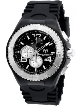 TechnoMarine Cruise TM-115148 Relógio Masculino - Movimento Quartz - Aço Inoxidável com Mostrador Cinza - 46 mm