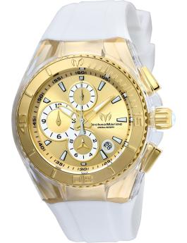 TechnoMarine Cruise TM-115311 Reloj de Mujer - Movimiento de Cuarzo - Acero Inoxidable con Esfera Dorada - 40 mm