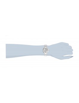 Invicta Angel 12465 Women's Watch - Quartz Movement - Stainless Steel with Silver Dial - 40 mm
