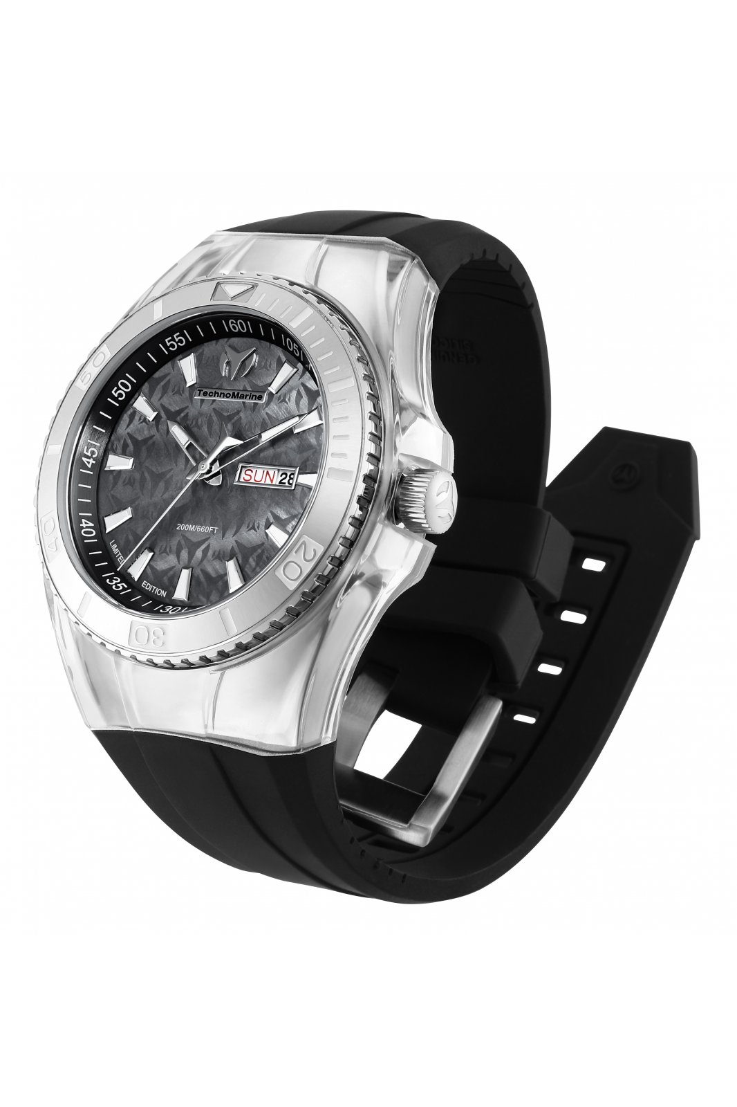 TechnoMarine Cruise Monogram Stainless Case Grey Dial Quartz Watch 115062 -  Inventory Adjusters