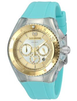 TechnoMarine Cruise TM-116002 Orologio da Donna - Movimento al Quarzo - Acciaio Inossidabile con Quadrante Dorato - 40 mm