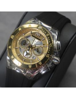 TechnoMarine Cruise TM-116002 Orologio da Donna - Movimento al Quarzo - Acciaio Inossidabile con Quadrante Dorato - 40 mm