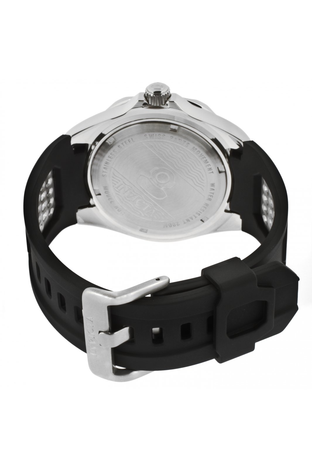 Invicta Pro Diver 12561 Orologio da Uomo - Movimento al Quarzo - Acciaio Inossidabile con Quadrante Nero - 47 mm