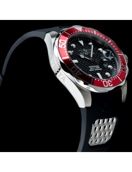Invicta Pro Diver 12561 Orologio da Uomo - Movimento al Quarzo - Acciaio Inossidabile con Quadrante Nero - 47 mm
