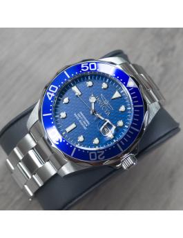 Invicta Pro Diver 12563 Relógio Masculino - Movimento de Quartzo - Aço Inoxidável com Mostrador Azul - 47 mm