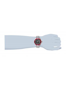 Invicta Pro Diver 12565 Reloj de Hombre - Movimiento de Cuarzo - Acero Inoxidable con Esfera Negra - 47 mm