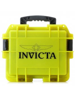 Invicta Watch Box Yellow Glow - 3 Slot DC3YEL/GLOW