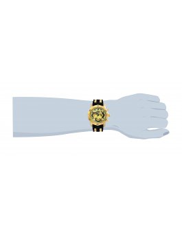 Invicta Pro Diver - SCUBA 23427 Orologio da Uomo - Movimento al Quarzo - Acciaio Inossidabile con Quadrante Dorato - 50 mm
