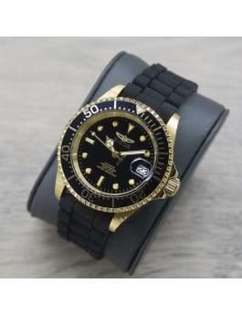 Invicta Pro Diver 23681 Reloj de Hombre - Movimiento Automático - Acero Inoxidable con Esfera Negra - 40 mm