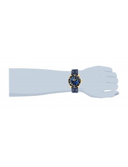 Invicta Pro Diver 22076 Relógio Masculino - Movimento Quartz - Aço Inoxidável com Mostrador Azul - 43 mm