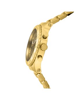 Invicta Specialty 1270 Reloj de Hombre - Movimiento de Cuarzo - Acero Inoxidable con Esfera de Oro - 50 mm