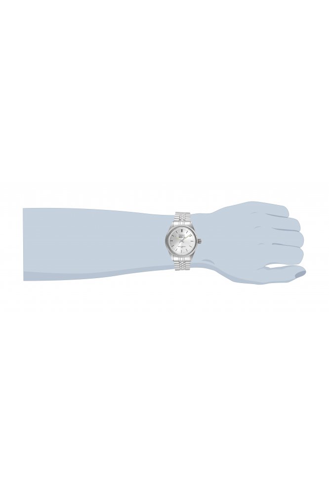Invicta Specialty 29373 Men's Watch - Quartz Movement - Stainless Steel with Silver Dial - 43 mm