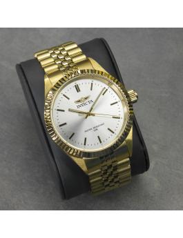Invicta Specialty 29384 Men's Watch - Quartz Movement - Stainless Steel with Silver Dial - 43 mm