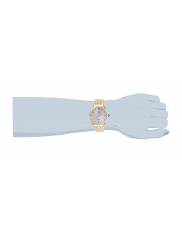 Invicta Specialty 29384 Men's Watch - Quartz Movement - Stainless Steel with Silver Dial - 43 mm
