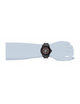 Invicta Specialty 28712 Reloj para Hombre - Movimiento Automático - Acero Inoxidable con Esfera Negra - 52 mm