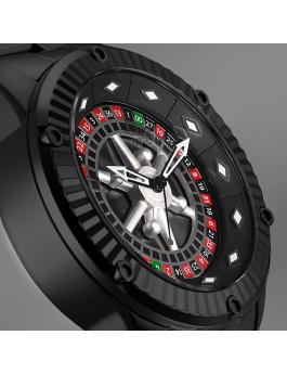 Invicta Specialty 28712 Reloj para Hombre - Movimiento Automático - Acero Inoxidable con Esfera Negra - 52 mm
