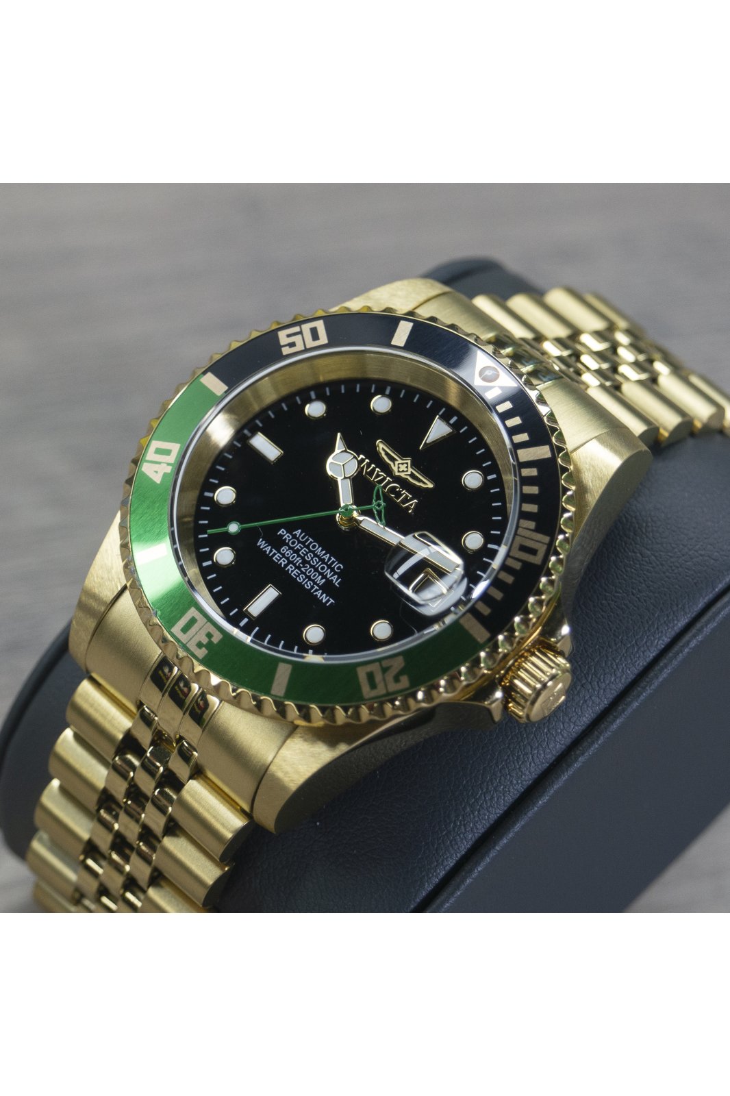 Invicta Pro Diver 29184 Men's Watch - Automatic Movement - Stainless Steel with Black Dial - 42 mm