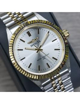 Invicta Specialty 29378 Relógio Masculino - Movimento de Quartzo - Aço Inoxidável com Mostrador Prateado - 43 mm