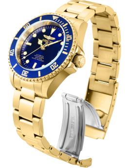 Invicta Pro Diver 28949 Relógio Masculino - Movimento Automático - Aço Inoxidável com Mostrador Azul - 47 mm