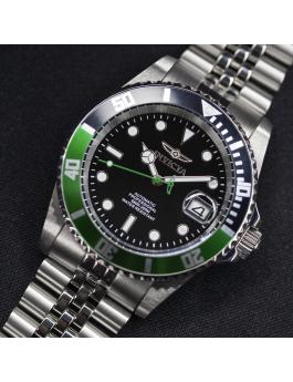 Invicta Pro Diver 29177 Reloj para Hombre - Movimiento Automático - Acero Inoxidable con Esfera Negra - 42 mm