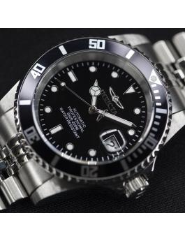 Invicta Pro Diver 29178 Men's Watch - Automatic Movement - Stainless Steel with Black Dial - 42 mm