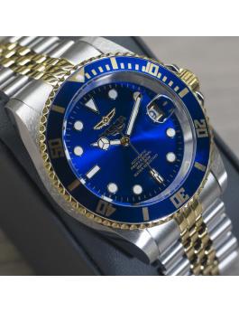 Invicta Pro Diver 29182 Reloj de Hombre - Movimiento Automático - Acero Inoxidable con Esfera Azul - 42 mm