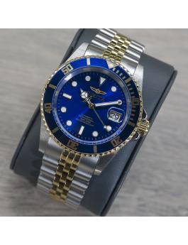 Invicta Pro Diver 29182 Reloj de Hombre - Movimiento Automático - Acero Inoxidable con Esfera Azul - 42 mm