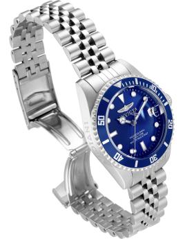 Invicta Pro Diver 29187 Women's Watch - Quartz Movement - Stainless Steel with Blue Dial - 34 mm