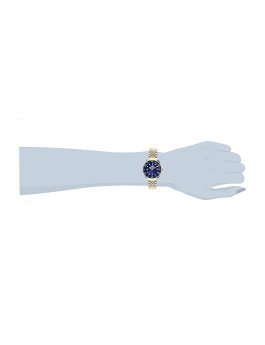Invicta Pro Diver 29188 Reloj de Mujer - Movimiento de Cuarzo - Acero Inoxidable con Esfera Azul - 34 mm