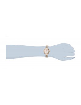 Invicta Pro Diver 29193 Reloj para Mujer - Movimiento de Cuarzo - Acero Inoxidable con Esfera Blanca - 34 mm