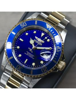 Invicta Pro Diver 26972 Reloj de Hombre - Movimiento de Cuarzo - Acero Inoxidable con Esfera Azul - 40 mm