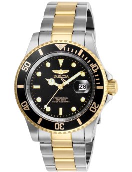 Invicta Pro Diver 34023 - Orologio Uomo Quarzo, Cassa 40mm Acciaio, Quadrante Blu, Impermeabile 20 Bar