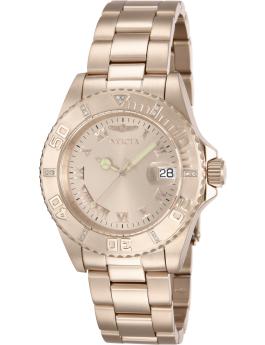 Invicta Pro Diver 12821 Women's Watch - Quartz Movement - Stainless Steel with Rose Gold Dial - 40 mm