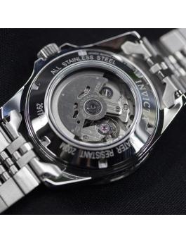 Invicta Pro Diver 29176 Herrenuhr - Automatikwerk - Edelstahl mit schwarzem Zifferblatt - 42 mm