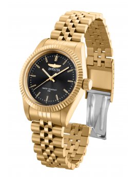 Invicta Specialty 29406 Damenuhr - Quarzwerk - Edelstahl mit schwarzem Zifferblatt - 36 mm