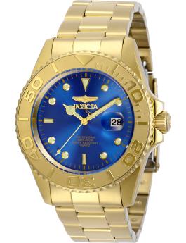 Invicta Pro Diver 29947 Men's Watch - Quartz Movement - Stainless Steel with Blue Dial - 43 mm