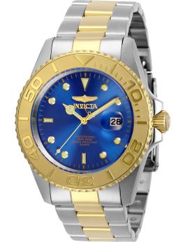 Invicta Pro Diver 29949 Men's Watch - Quartz Movement - Stainless Steel with Blue Dial - 43 mm