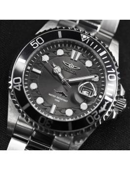 Invicta Pro Diver 30018 Orologio da Uomo - Movimento al Quarzo - Acciaio Inossidabile con Quadrante Nero - 43 mm