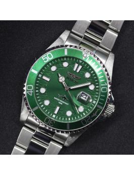 Invicta Pro Diver 30020 Orologio da Uomo - Movimento al Quarzo - Acciaio Inossidabile con Quadrante Verde - 43 mm