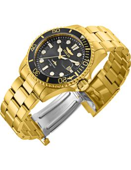 Invicta Pro Diver 30026 Men's Watch - Quartz Movement - Stainless Steel with Black Dial - 43 mm