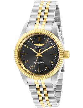 Invicta Specialty 29400 Women's Watch - Quartz Movement - Stainless Steel with Black Dial - 36 mm