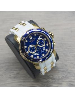 Invicta Pro Diver - SCUBA 20288 Reloj de Hombre - Movimiento de Cuarzo - Acero Inoxidable con Esfera Azul - 48 mm