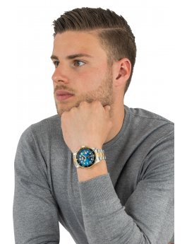 Invicta Pro Diver 30021 Moška ura - Quartz mehanizem - Nerjaveče jeklo z modrim številčnico - 43 mm