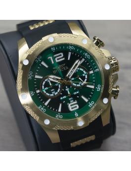 Invicta I-Force 19661 Relógio Masculino - Movimento Quartz - Aço Inoxidável com Mostrador Verde - 50 mm