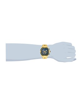 Invicta Speedway - SCUBA 25945 Orologio da Uomo - Movimento al Quarzo - Acciaio Inossidabile con Quadrante Blu - 50 mm